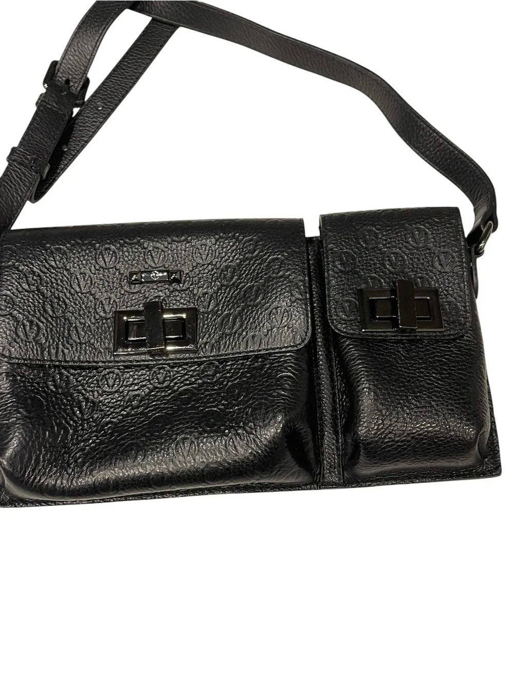 valentino by mario valentino paul monogram crossbody bag